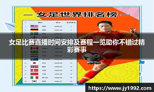 女足比赛直播时间安排及赛程一览助你不错过精彩赛事